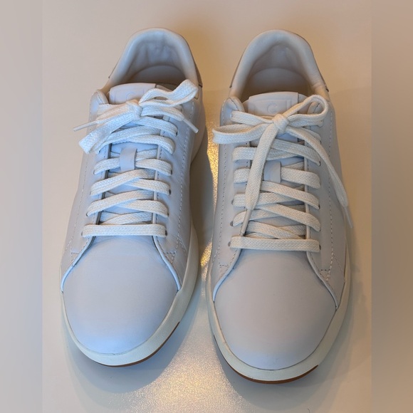 Cole Haan GrandPro Women’s Size 7B White Lace-Up Tennis sneakers, No Box - Picture 6 of 14